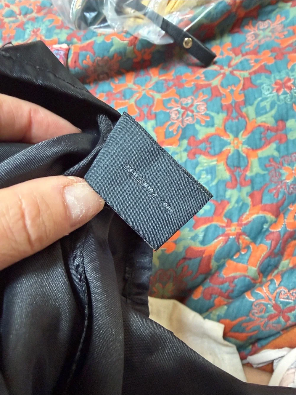 Authentic Fendi Dust Bag , Black Nylon